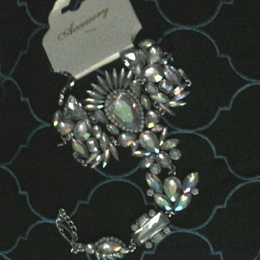 2 Crystal Toe Ring Anklets - Picture 5 of 5